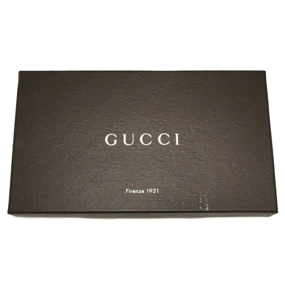 Gucci Zip Long GG Wallet Brown Bamboo Leather - Picture 12 of 12